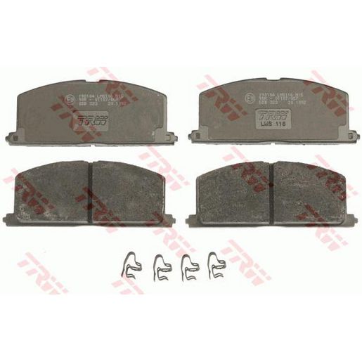 TRW DTEC Brake Pad Set Front GDB323DT