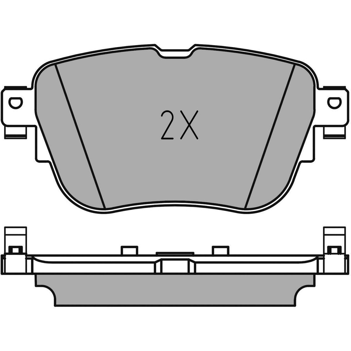 MEYLE Brake Pad Set 025 224 3716/PD