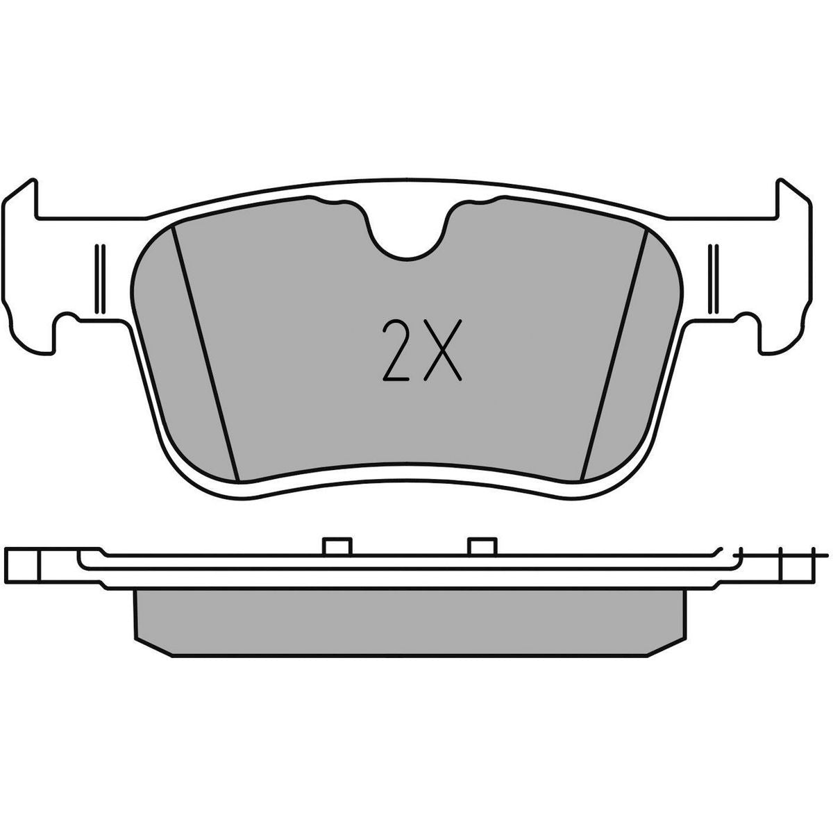 MEYLE Brake Pad Set 025 225 6816/PD