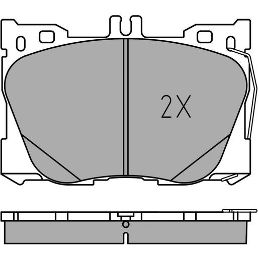MEYLE Brake Pad Set 025 225 8618/PD