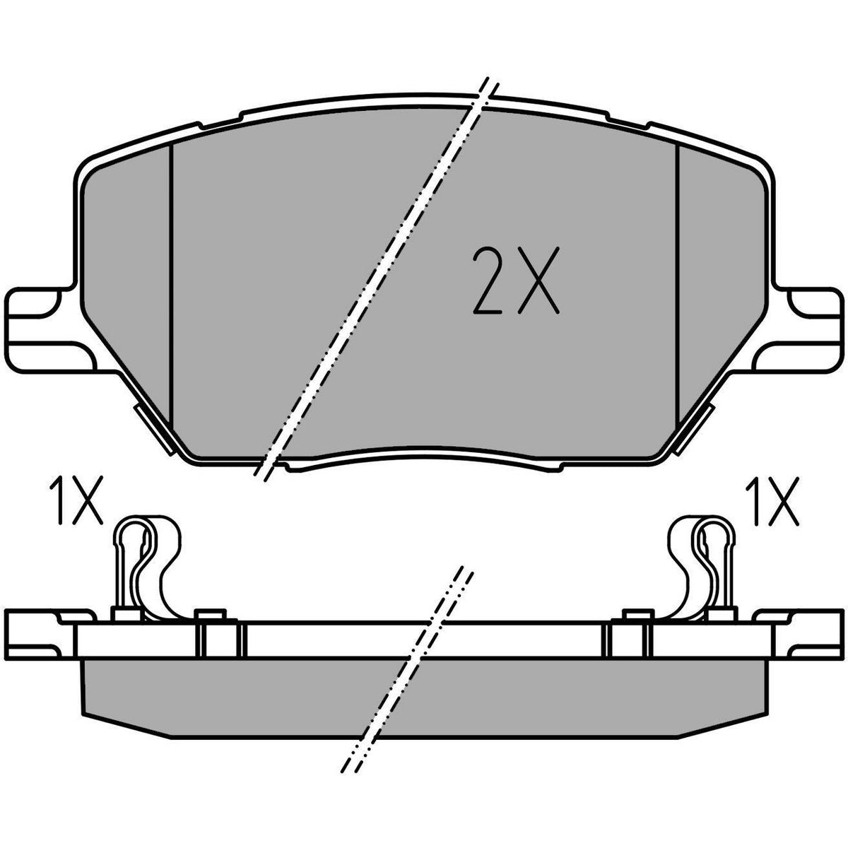 MEYLE Brake Pad Set 025 221 6520