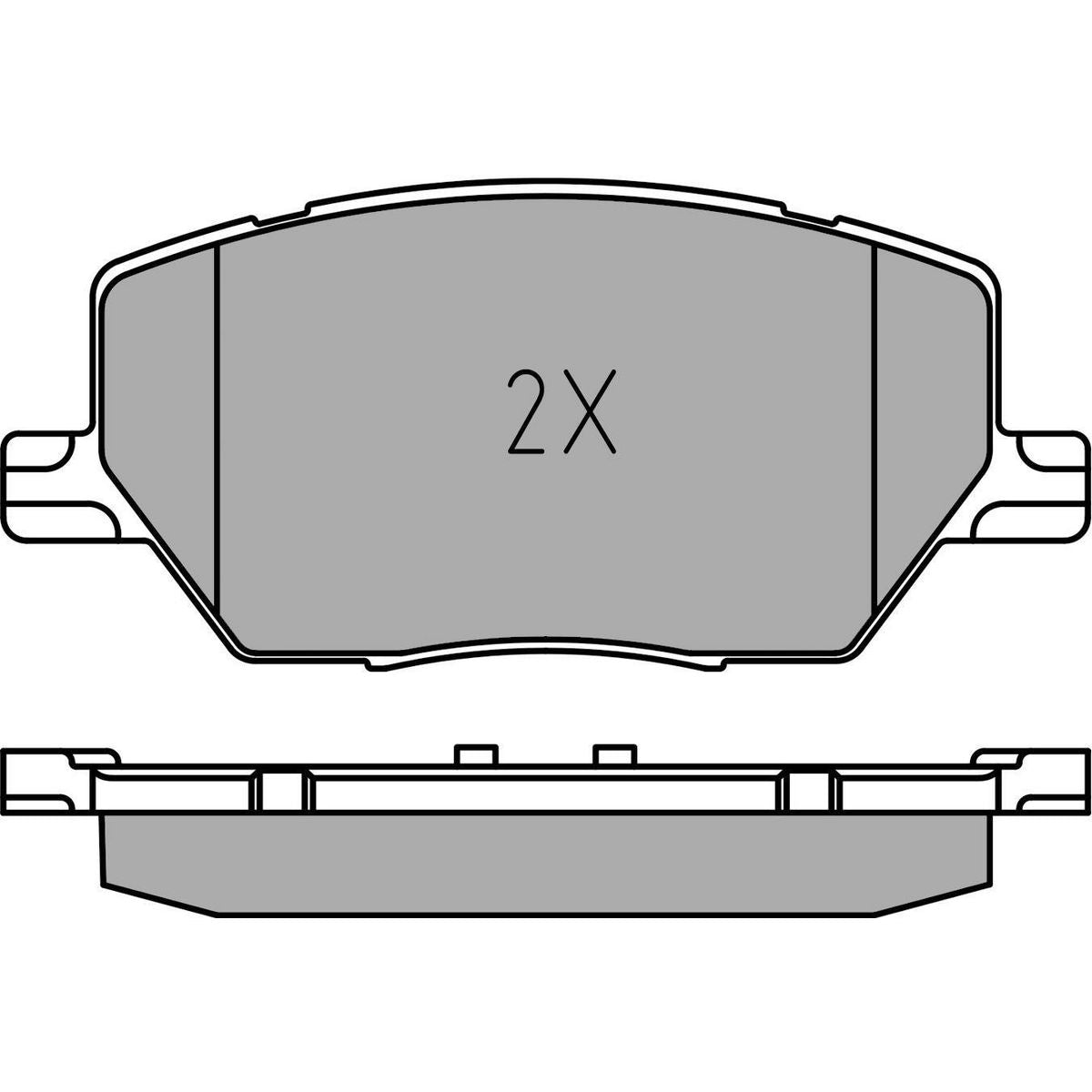 MEYLE Brake Pad Set 025 221 6520