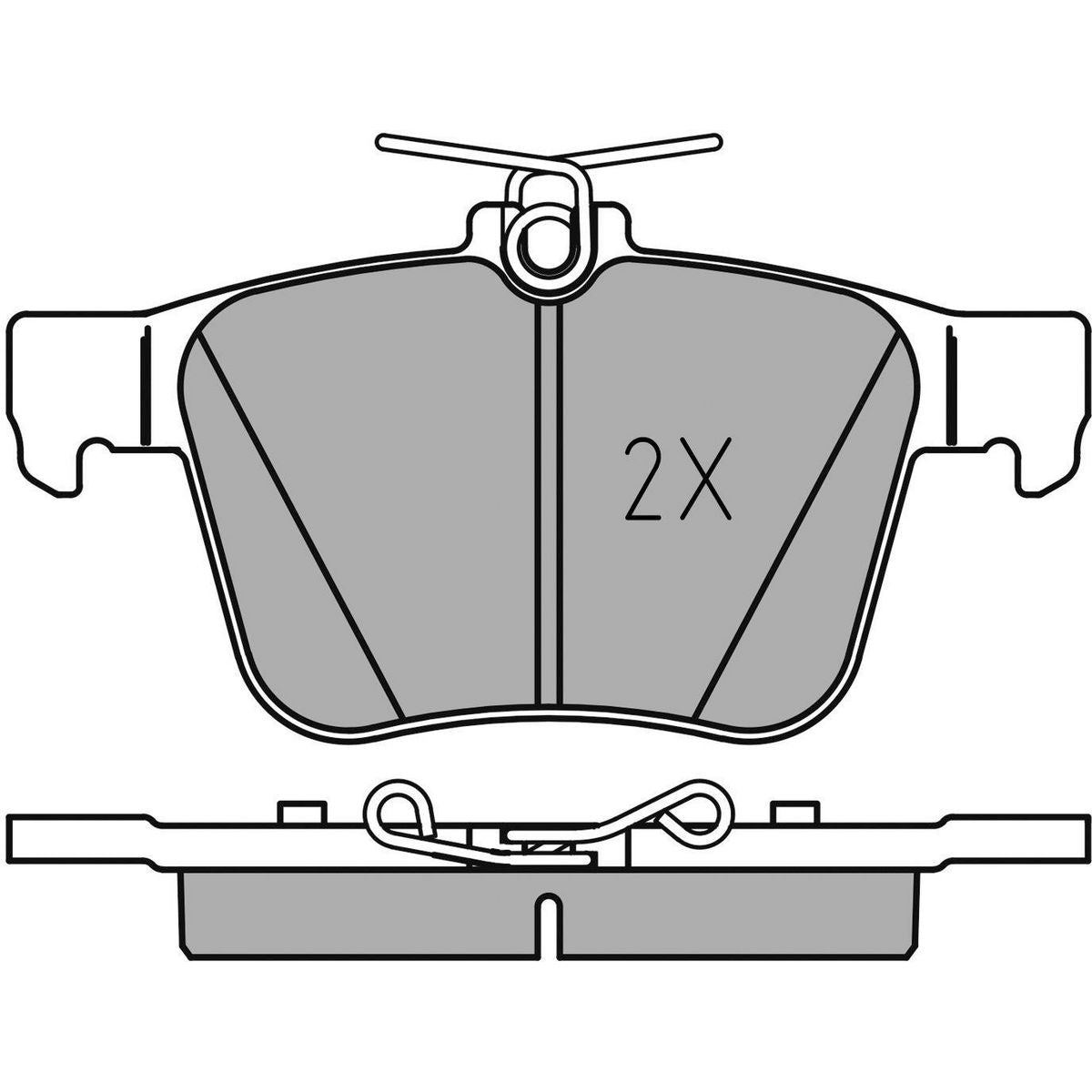 MEYLE Brake Pad Set 025 250 0916/PD