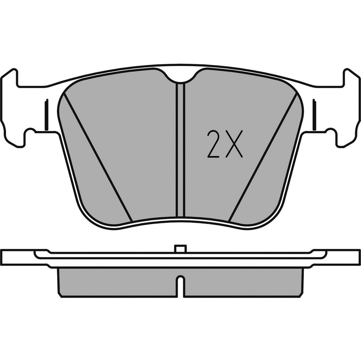 MEYLE Brake Pad Set 025 250 0916/PD