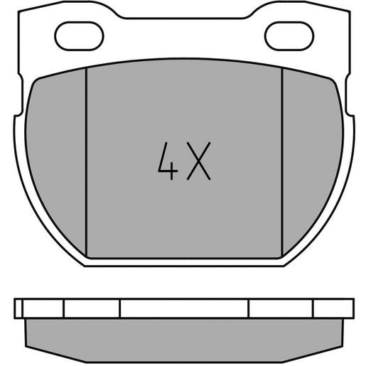 MEYLE Brake Pad Set 025 234 7118
