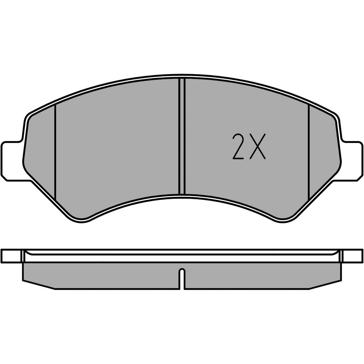 MEYLE Brake Pad Set 025 244 6619-1/PD