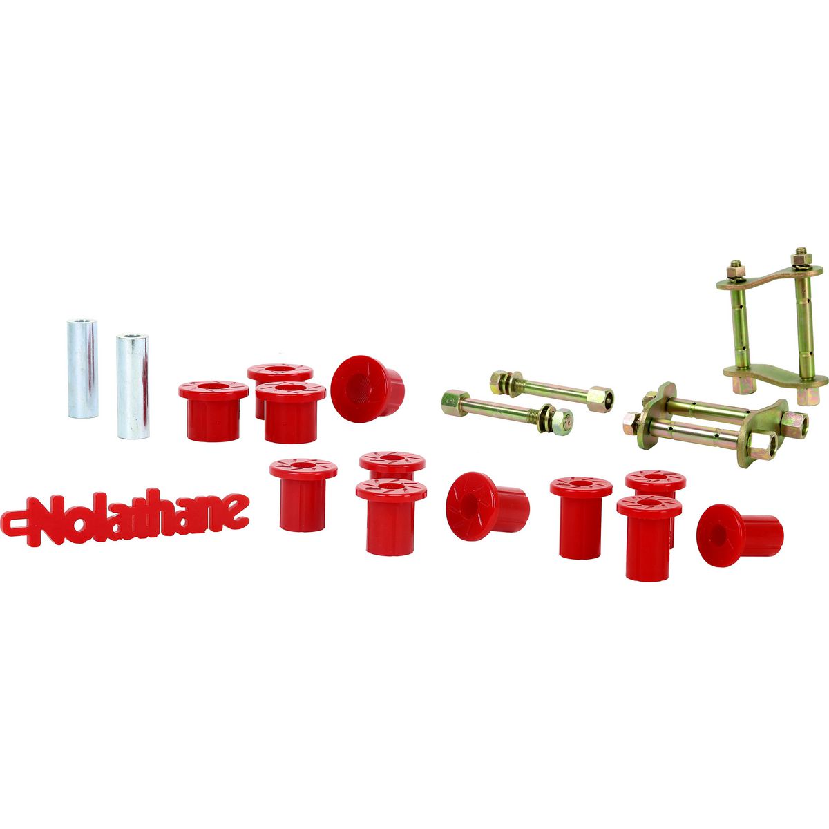 Nolathane Shackle And Pin Kit Rear Spring Bushing And Greaseable NEK43