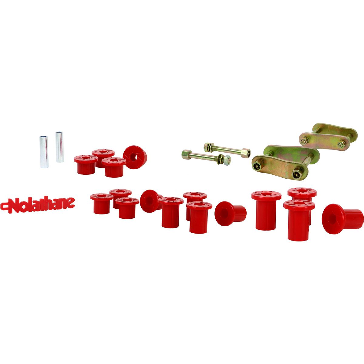 Nolathane Shackle And Pin Kit Rear Spring Bushing And Greaseable NEK42