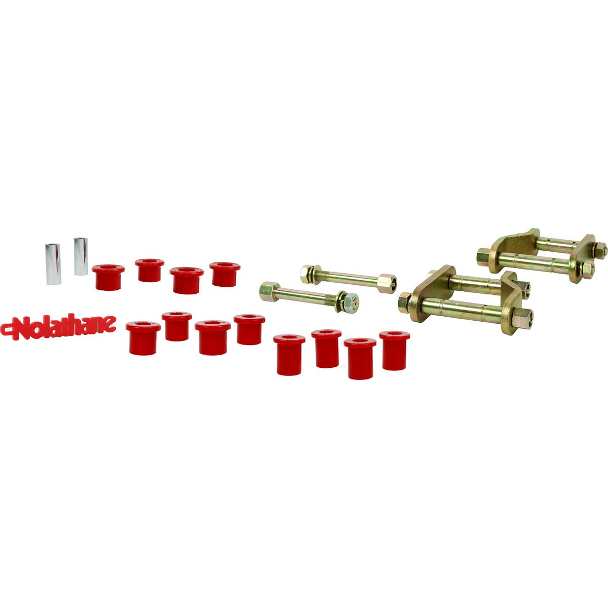 Nolathane Shackle And Pin Kit Rear Spring Bushing And Greaseable NEK41