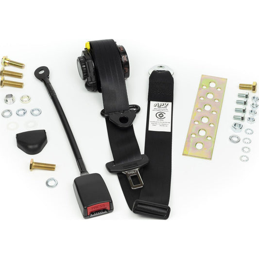 APV Seat Belt HILUX 88 99 FR BucketSEAT 350mm Grey PE8597GY