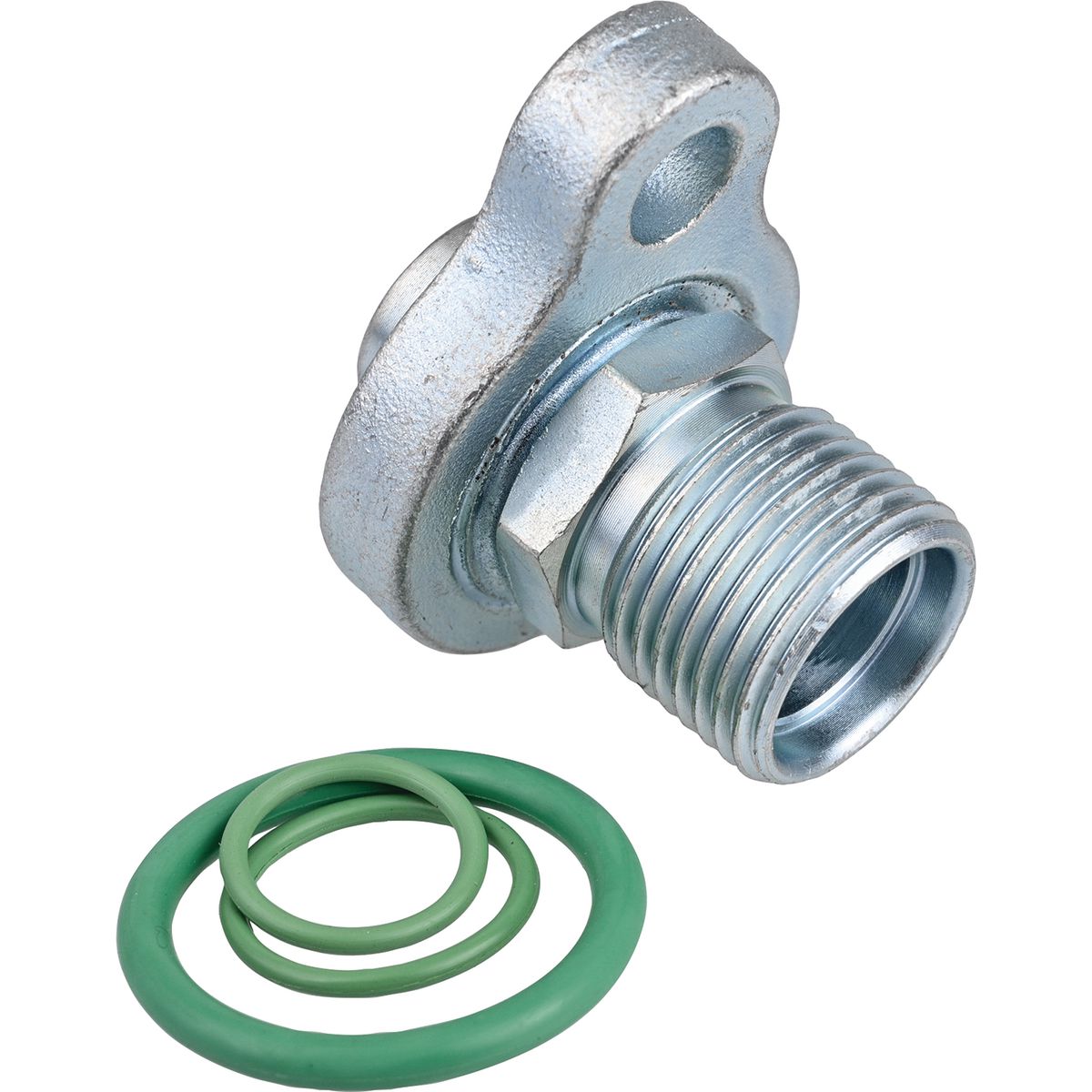 OEX Compressor Fitting Suction #10 Pad/Tube To #10 Mior - Suits Volvo Applications CPX4217