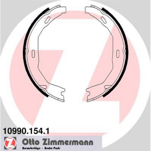 Zimmermann Parking Brake Shoe Set 10990.154.1