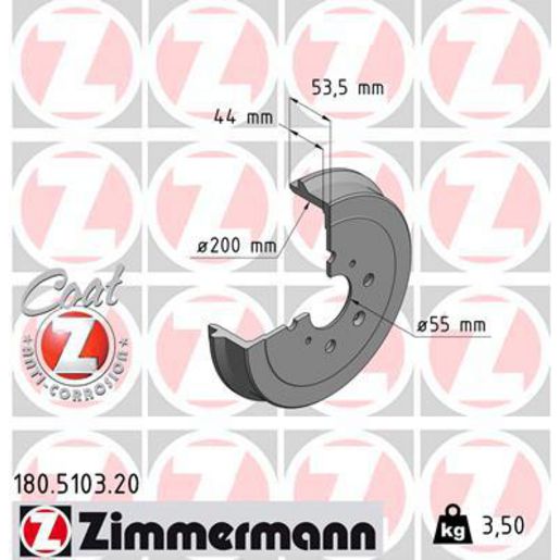 Zimmermann Formula Z Brake Rotor Single 390mm Front 100.3382.70