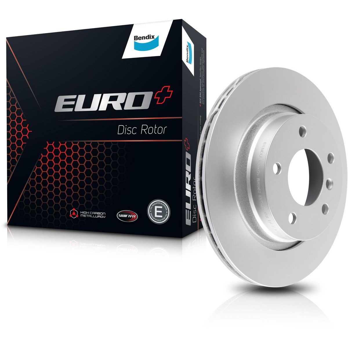 Bendix EURO+ Brake Rotor Single 294mm Rear BR967 EURO+