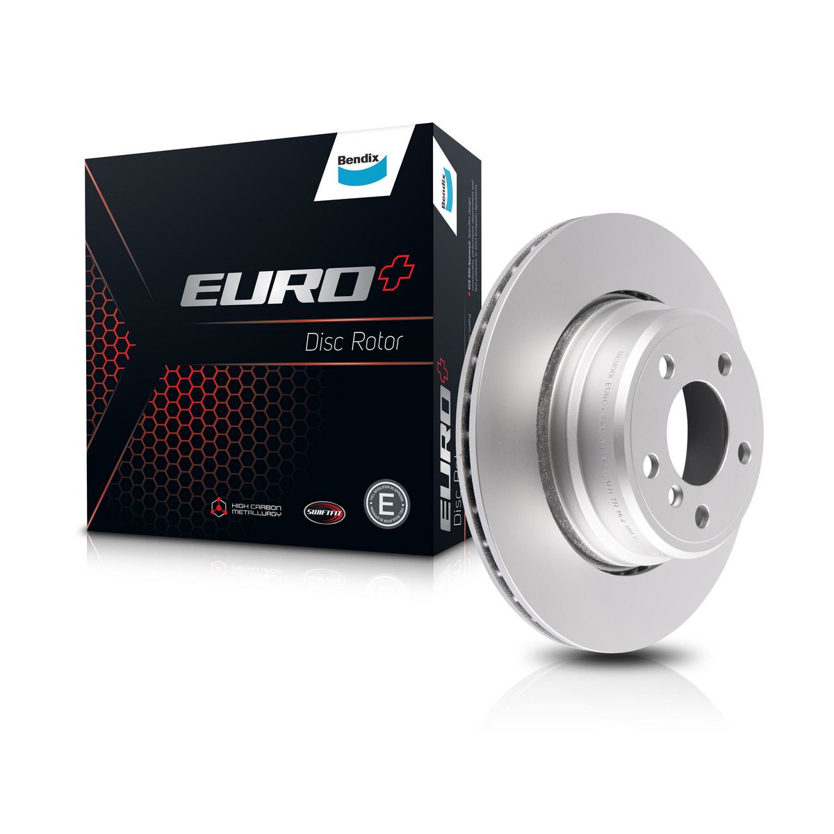 Bendix EURO+ Brake Rotor Pair 324mm Rear BR824 EURO+