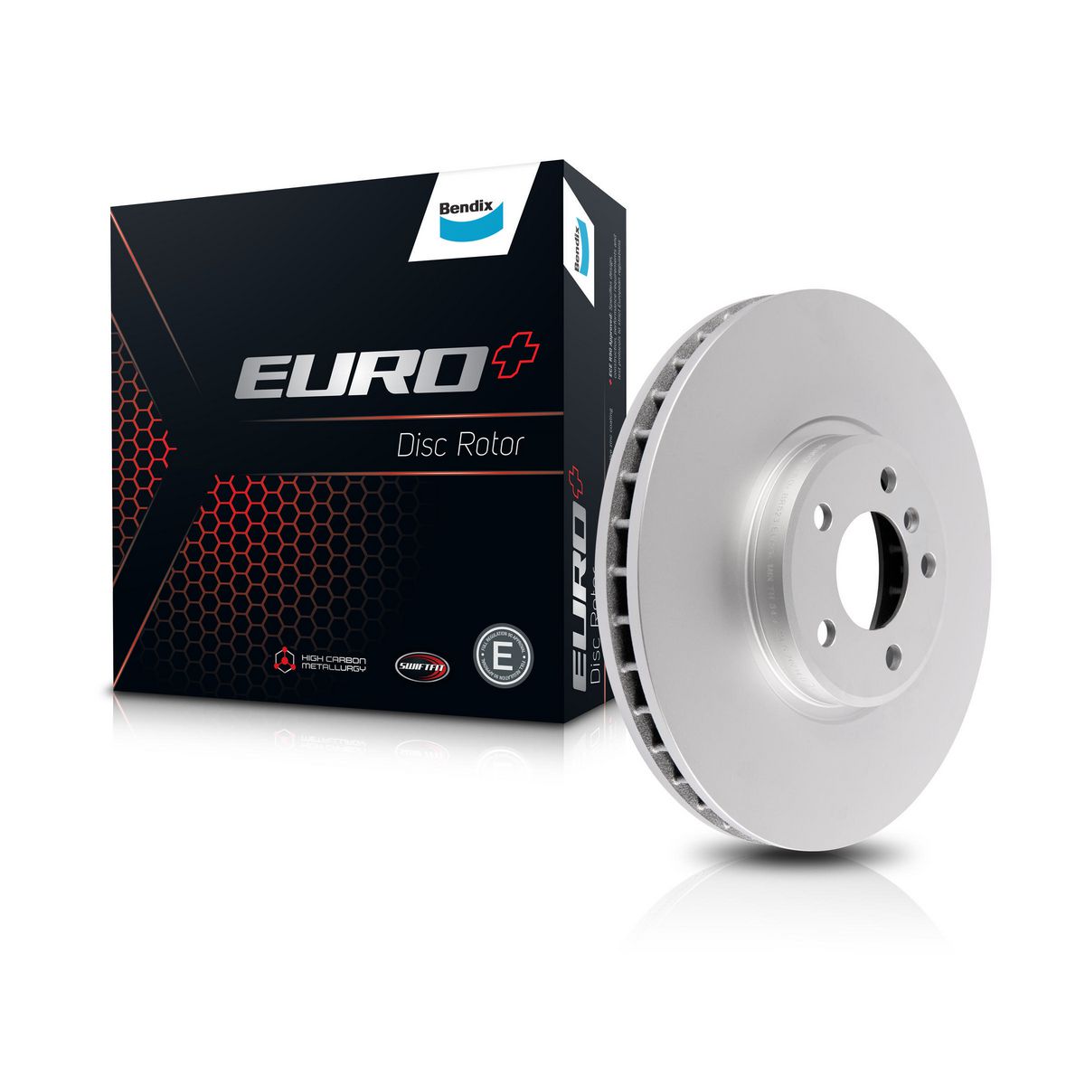 Bendix EURO+ Brake Rotor Pair 356mm Front BR823 EURO+