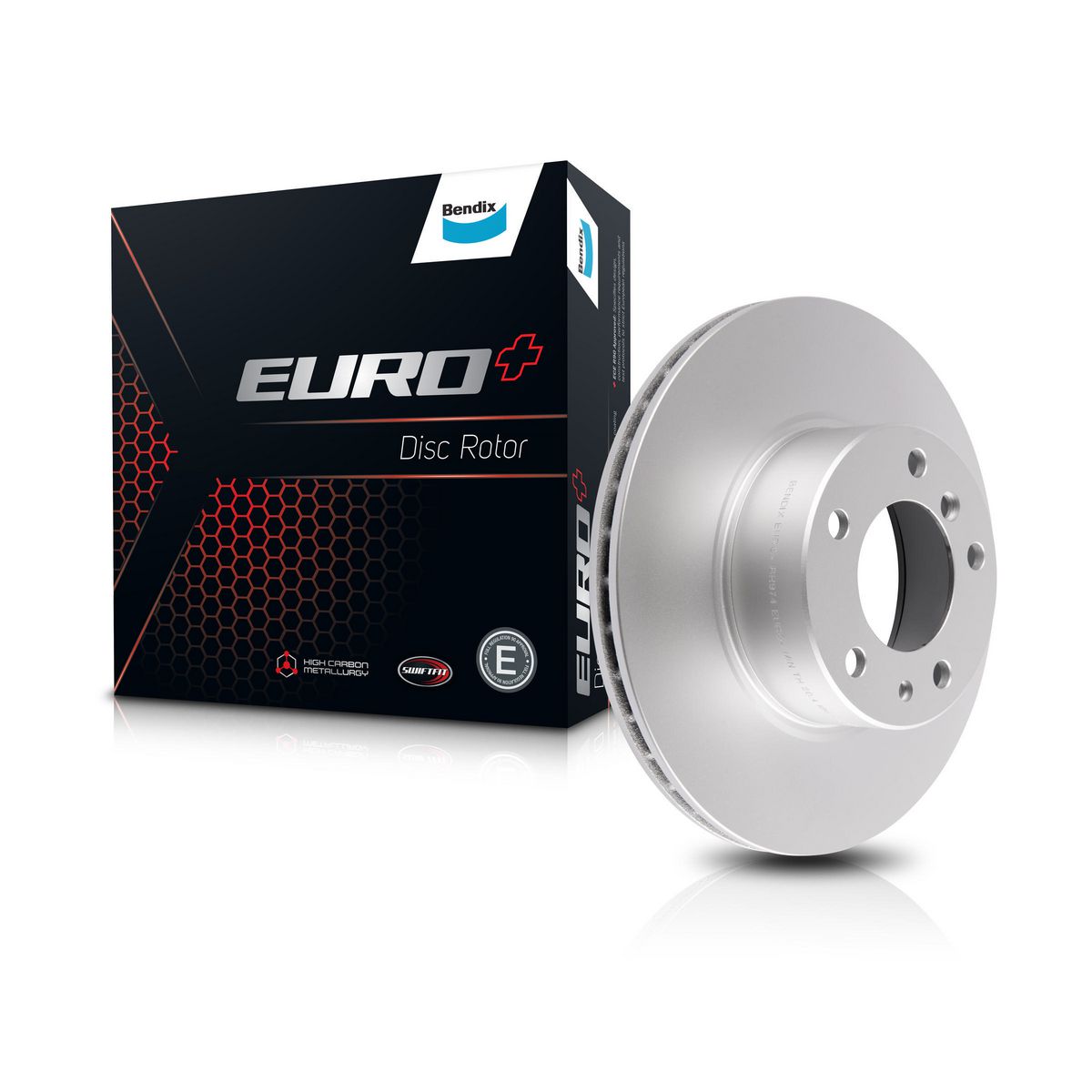 Bendix EURO+ Brake Rotor Single 302mm Front BR974 EURO+