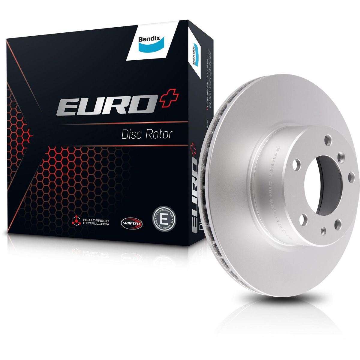 Bendix EURO+ Brake Rotor Single 302mm Front BR974 EURO+