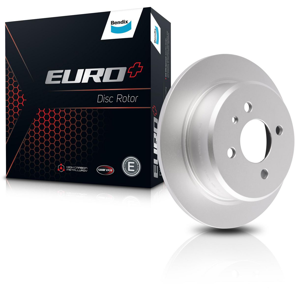 Bendix EURO+ Brake Rotor Single 258mm Rear BR671 EURO+