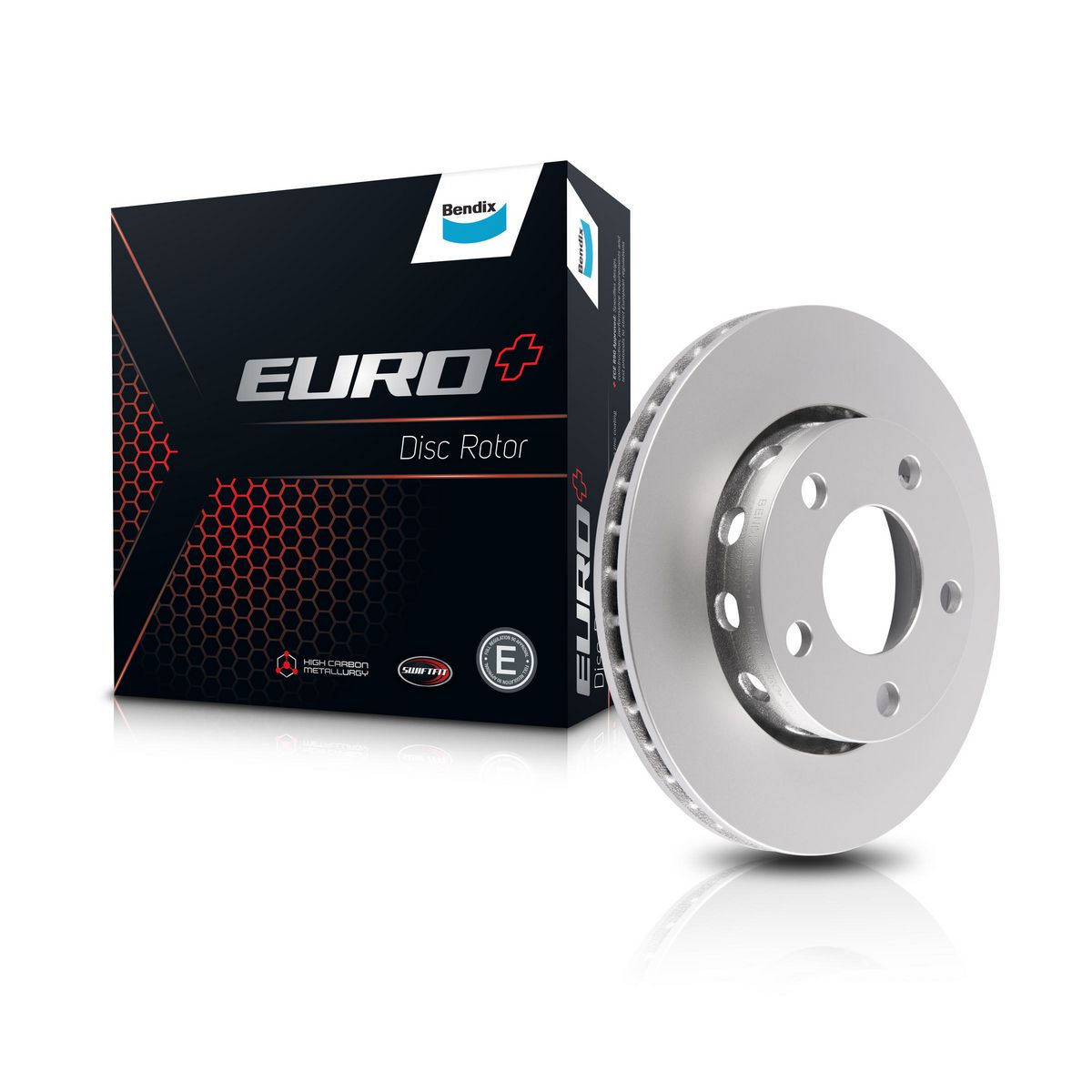 Bendix EURO+ Brake Rotor Pair 256mm Rear BR4569 EURO+