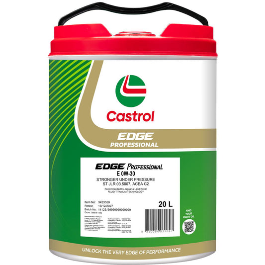 Castrol EDGE Professional E 0W-30 Engine Oil 20L 3423559
