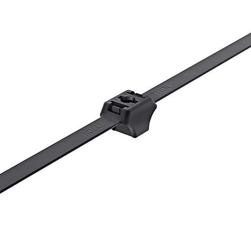 HellermannTyton 1-Piece Fixing,Dual Clamp Tie 330 X 12.7 M6 Pack 50 DCT9