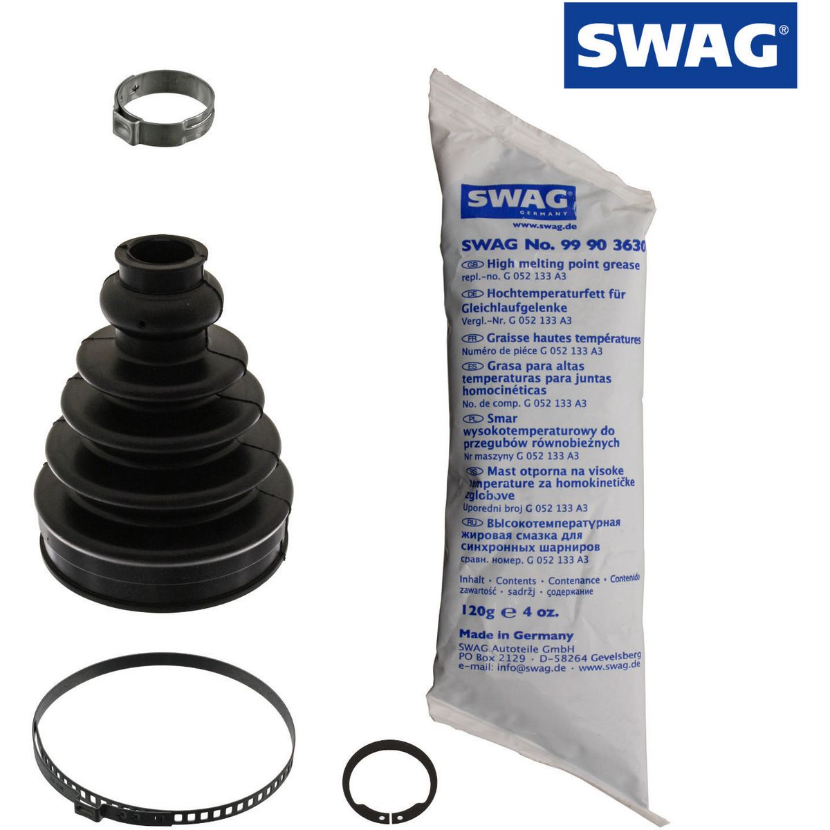 SWAG Cv Boot Kit 30 93 8339