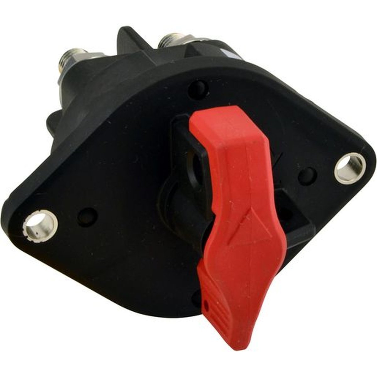Cole Hersee TR Dual Pole HD Battery Master Switch 400A 48V DC Red Handle (Box of 1) 880175-0001BX