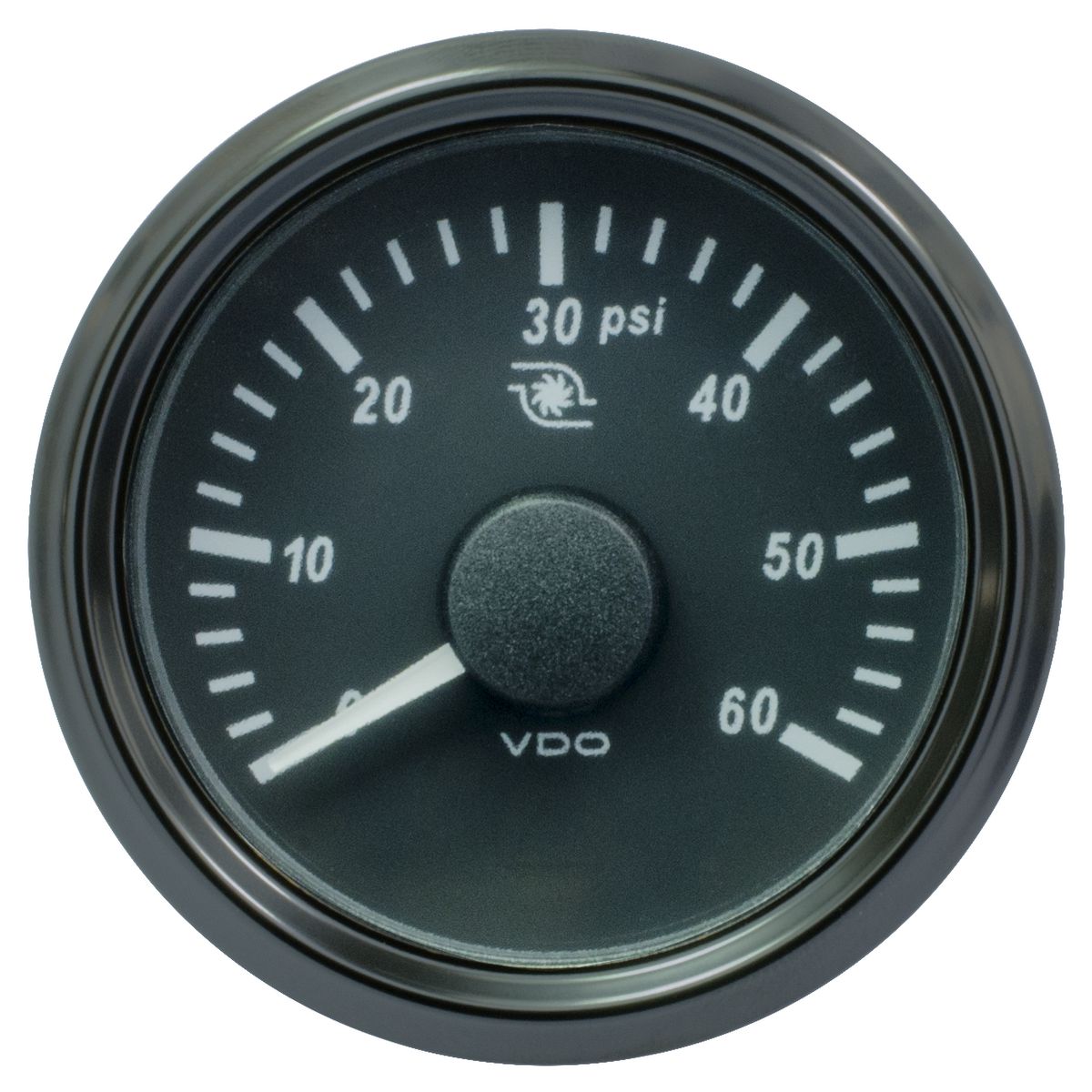VDO Singleviu Turbo Pressure Gauge 0-60Psi 10-180 Ohm A2C3833470030
