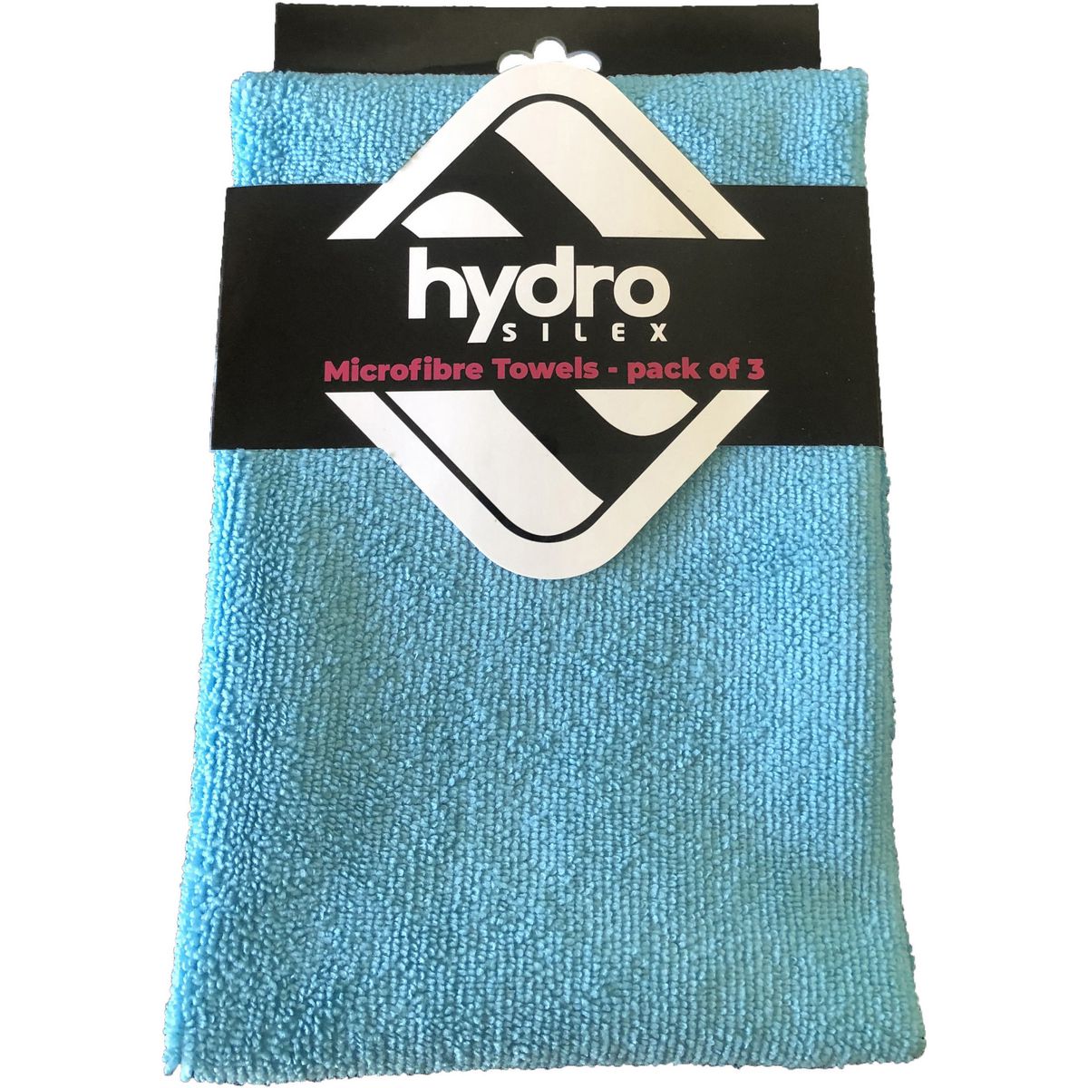 Hydrosilex Microfibre Towels 40x40cm 3pk