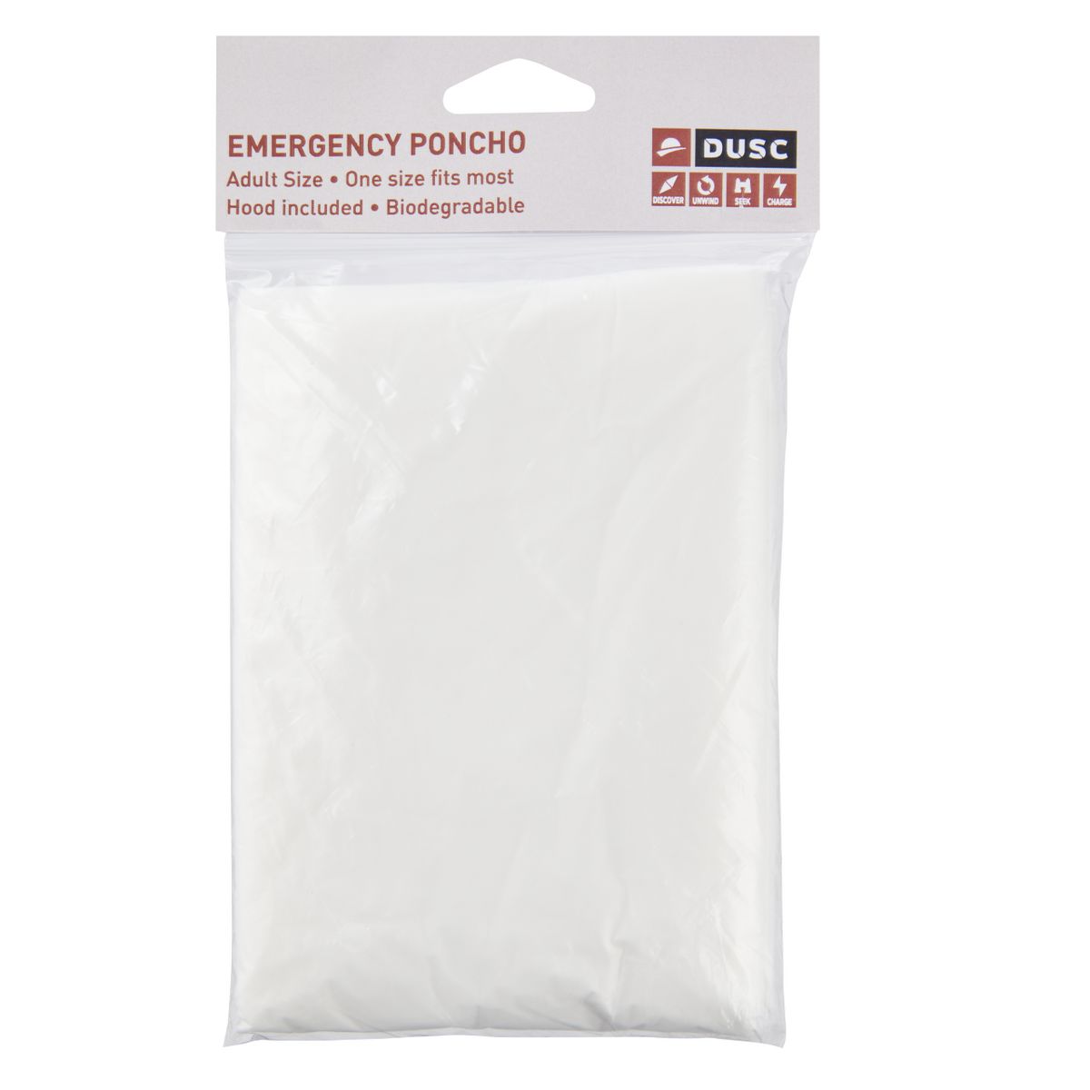 DUSC Poncho - Adult DPONCHOBIO