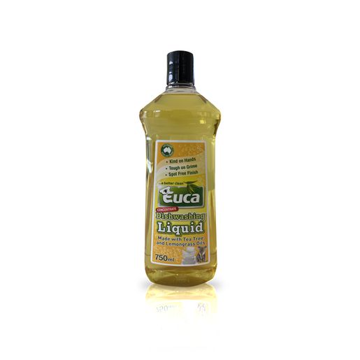 Euca Concentrated Tea Tree & Lemon Myrtle Dish washing Liquid 750ml 543M