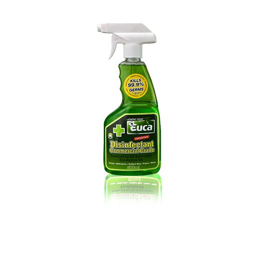 Euca Commercial Grade Disinfectant 500ml Trigger Spray 99.9% 614C