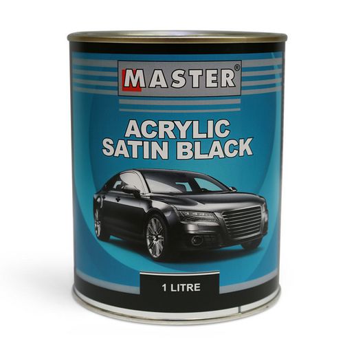 Mastertool Acrylic Laquer Satin Black 1L M2011SB