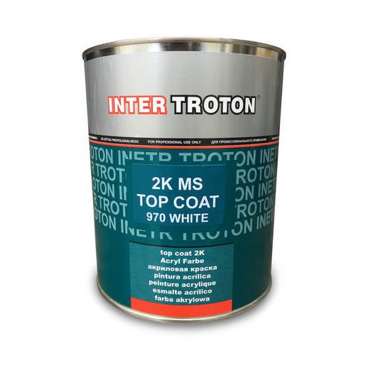 Troton Ms 2K Top Coat White 2.1 3.75L T9638
