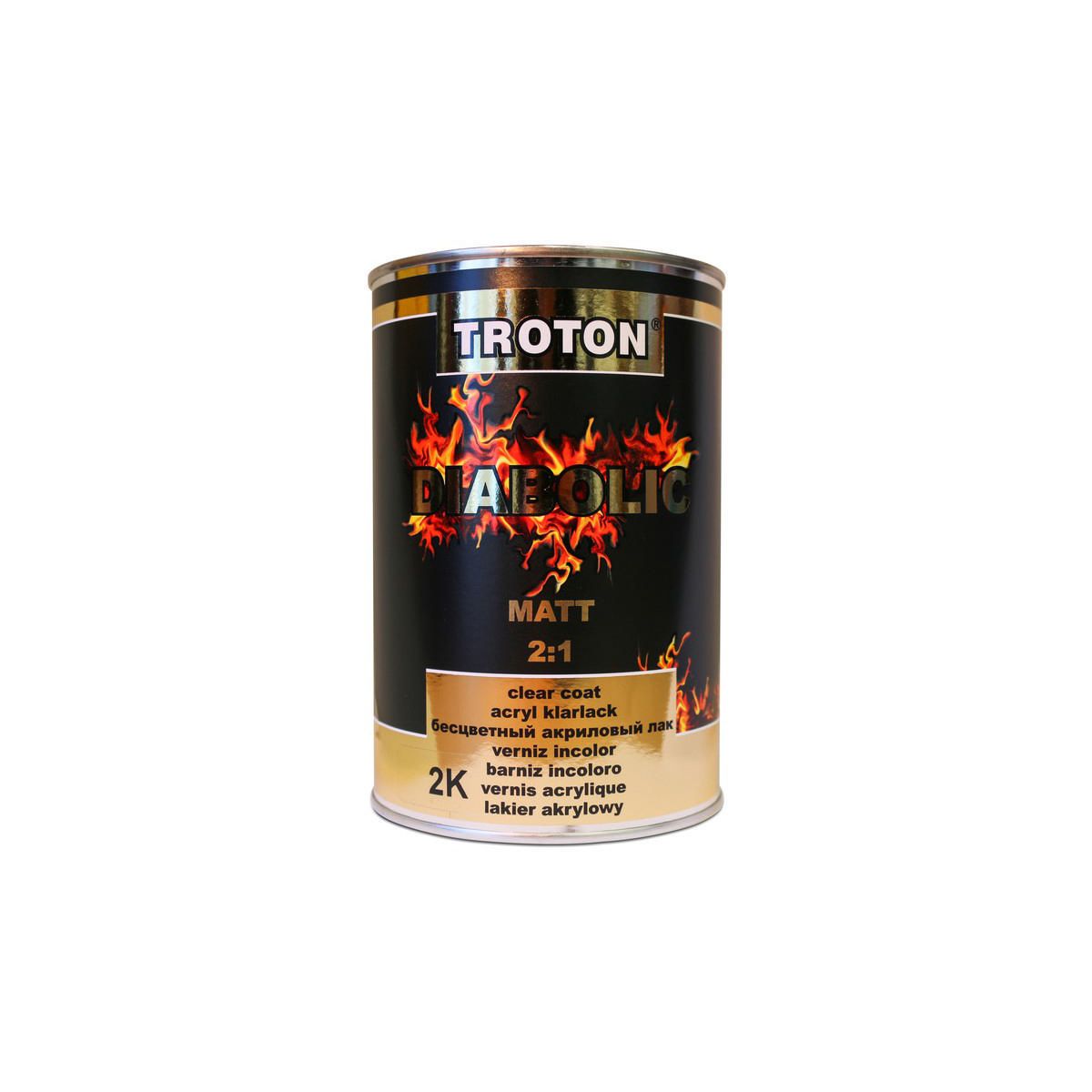 Troton Diabolic Matt Clear Coat 1L T6301