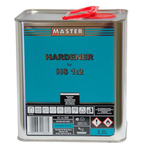 Mastertool Hs Acrylic Clear Coat Hardener Standard 2.5L M1836