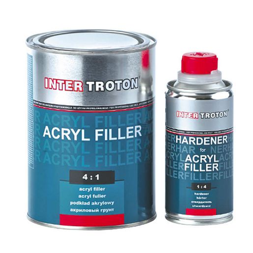 Troton 2K Hs Primer/Filler Grey 4:1-Kit 1L T1334