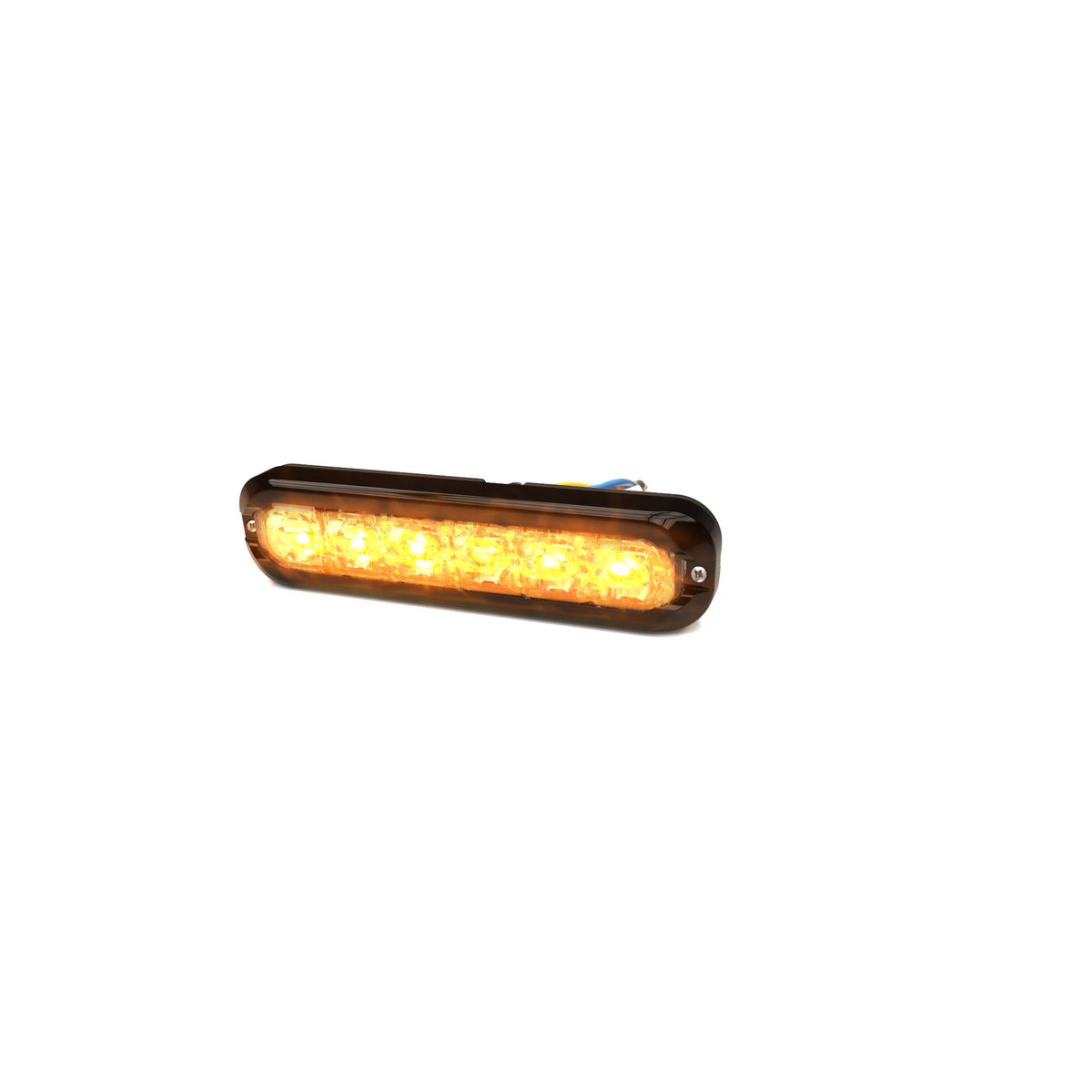 Ecco Led Flexible Dircetional 3M Tape Surface Mount 12Led 12-24V Amb/Wht. Ip67 And Ip69K ED3794AW