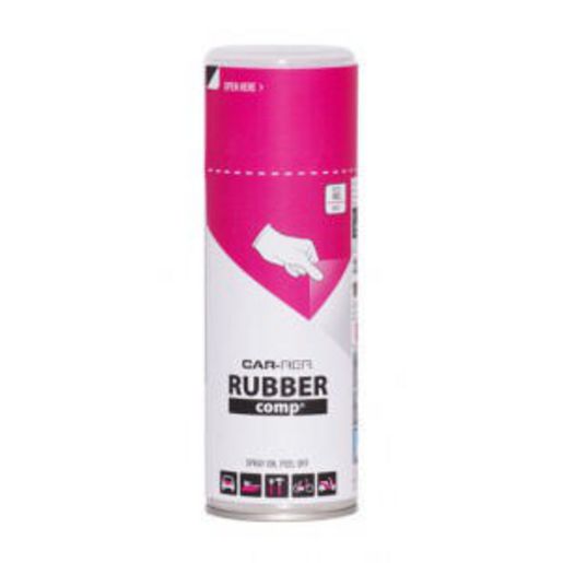 Car-Rep Rubber Comp Neon Red 400ml CR196220