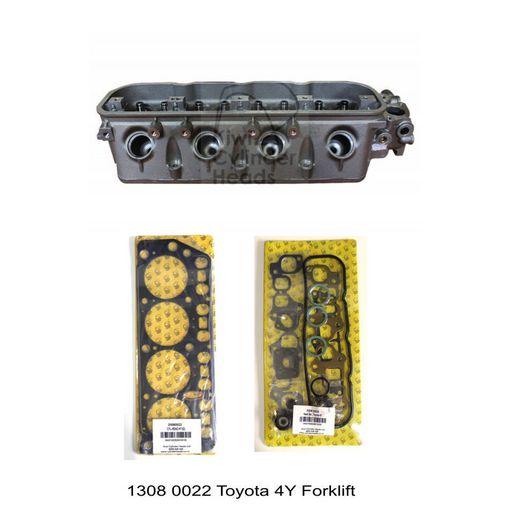 Kiwi Cylinder Head Combo - Toyota 4Y Forklift (H, Hg, Hs) 13080022