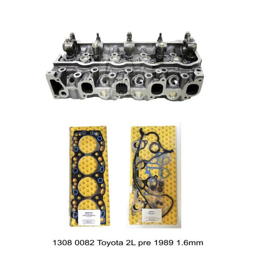 Kiwi Cylinder Head Combo - Toyota 2L Pre 1989 (H,Hg,Hs) 1.6Mm 13080082