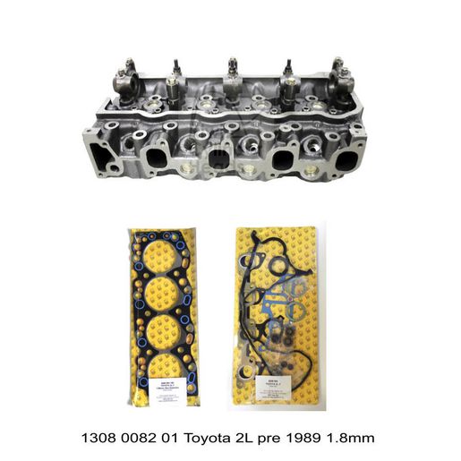 Kiwi Cylinder Head Combo - Toyota 2L Pre 1989 (H,Hg,Hs) 1.8Mm 1308008201