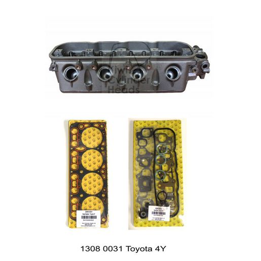 Kiwi Cylinder Head Combo - Toyota 1Y/ 2Y/ 3Y/ 4Y (H, Hg, Hs) 13080031