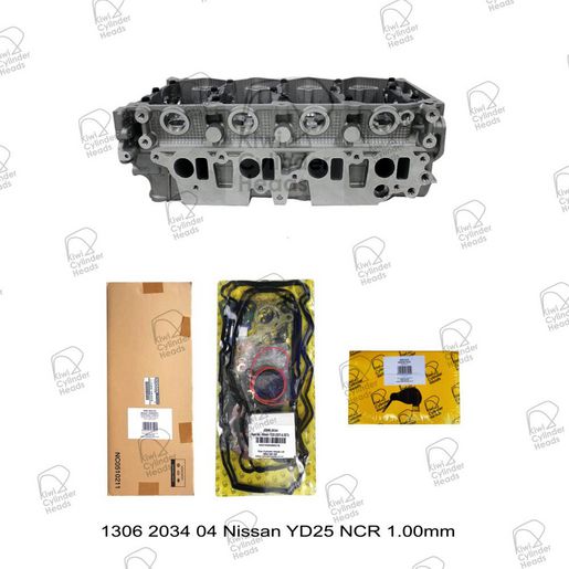 Kiwi Cylinder Head Combo - Nissan Yd25 Non Cr 1.000Mm (H, Hg, Hs, Hb) 1306203404