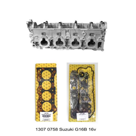 Kiwi Cylinder Head Combo - Suzuki G16B 16V (H,Hg, Hs) 13070758