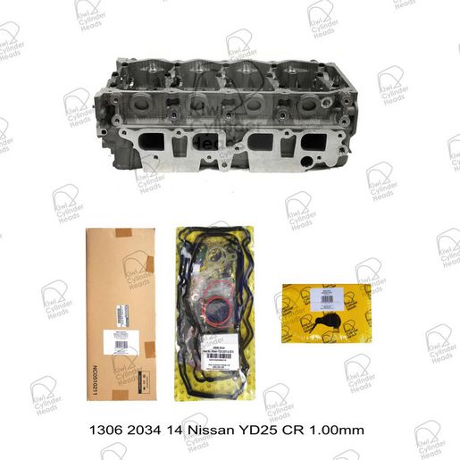 Kiwi Cylinder Head Combo - Nissan Yd25 Cr 1.000Mm (H, Hg, Hs, Hb) 1306203414