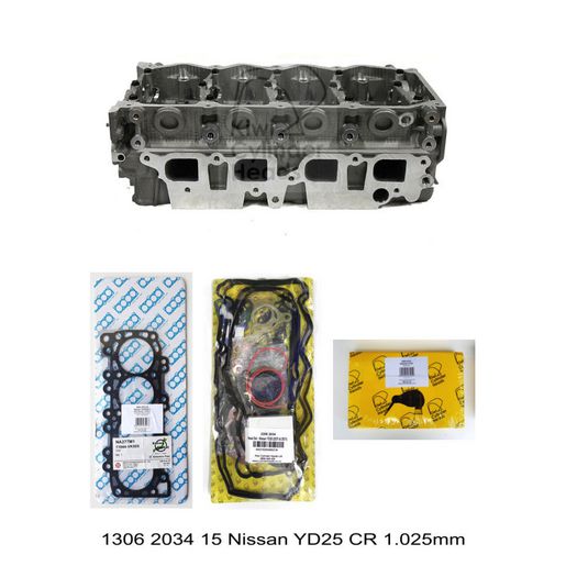 Kiwi Cylinder Head Combo - Nissan Yd25 Cr 1.025Mm (H, Hg, Hs, Hb) 1306203415