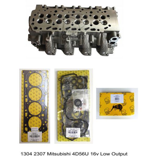 Kiwi Cylinder Head Combo - Mitsubishi 4D56U 16V (H,Hg,Hs,Hb) 13042307