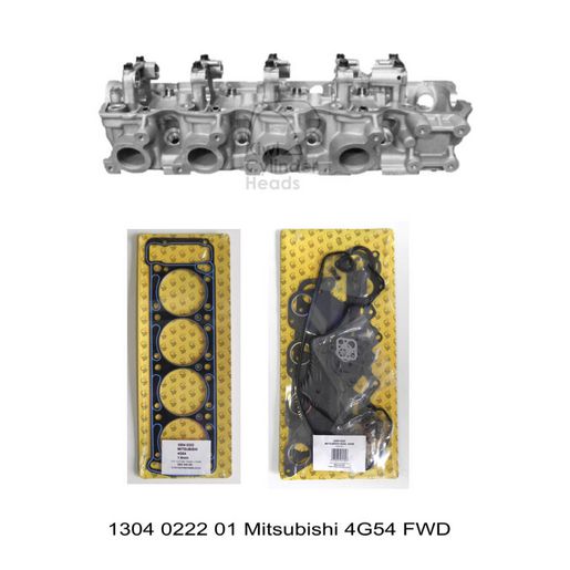 Kiwi Cylinder Head Combo - Mitsubishi 4G54 Fwd (H,Hg,Hs) 1304022201